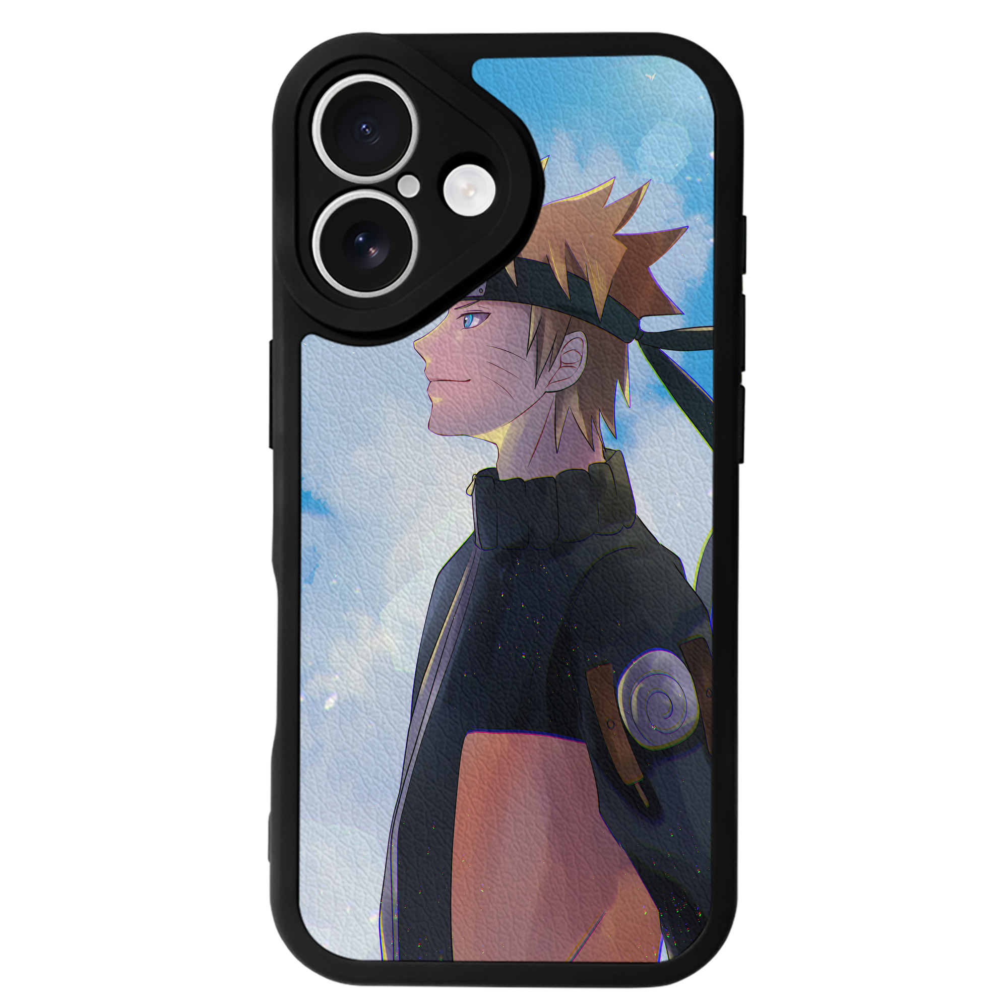 （画像用） NARUTO -ナルト- NARUTO -ナルト- 疾風伝 【iPhone 16シリーズ対応】シリコンスマホケース（レザー調） 材質：シリコン